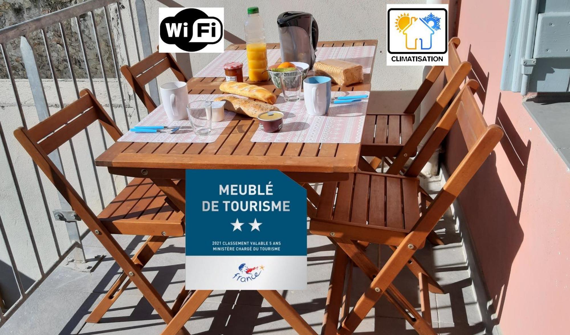 Ô coeur de Sète - T2 climatisé avec terrasse - 2 ** Apartamento Exterior foto